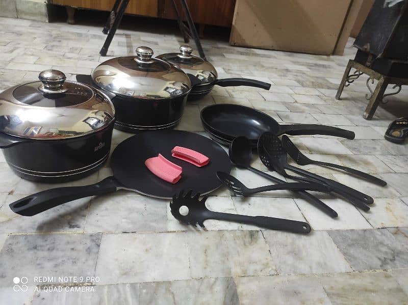 sonex nonstick cookware set 3