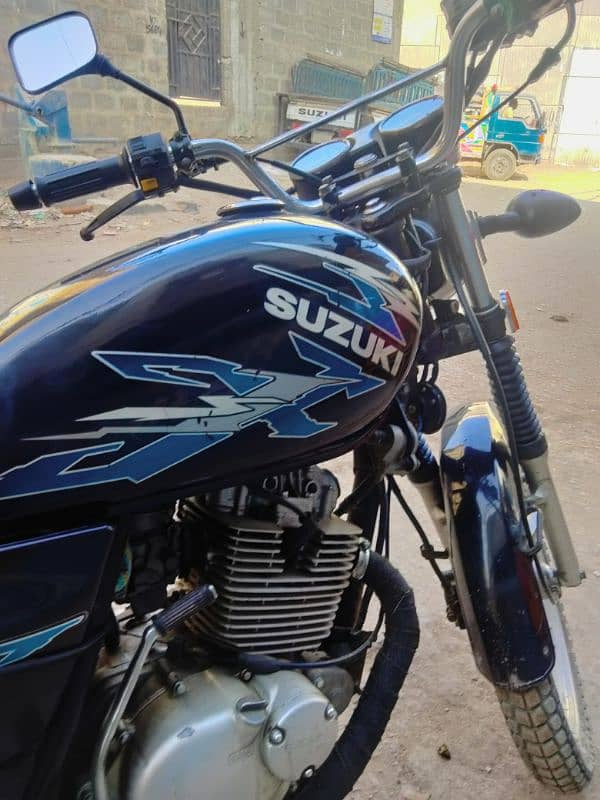 SUZUKI GS 150 SE 2nd Owner Bike Karachi Number 14