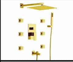 Master Grand Shower Set Golden