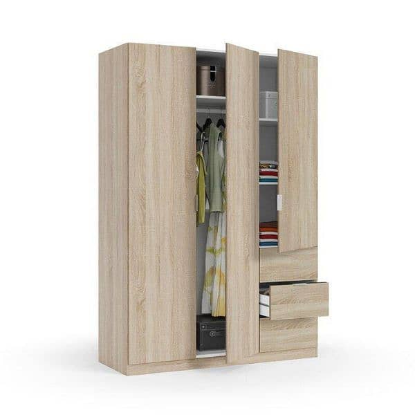 Wardrobes - Almari - Wooden Almari - 3 Door Almari - 2 Door Almari 1