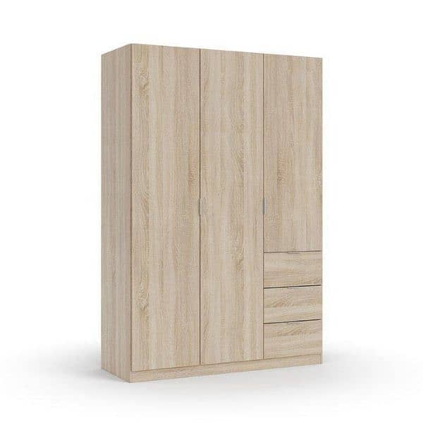 Wardrobes - Almari - Wooden Almari - 3 Door Almari - 2 Door Almari 2