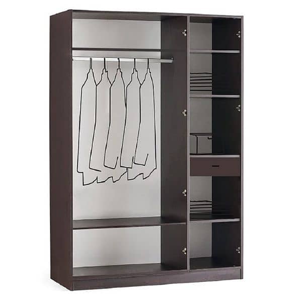 Wardrobes - Almari - Wooden Almari - 3 Door Almari - 2 Door Almari 12