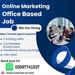 Online work (Office based work)