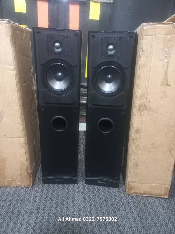 miraj and roth oli floorstand speaker like bose jbl kef klipsch b&w 2