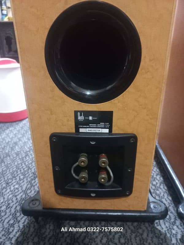 miraj and roth oli floorstand speaker like bose jbl kef klipsch b&w 8