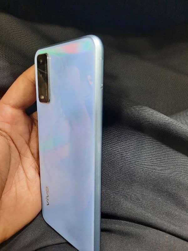 vivo y12s 3gb/32gb with box and orignal charger 1