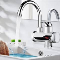 Electric Instant Hot Water Heater Faucet with Temperature Display