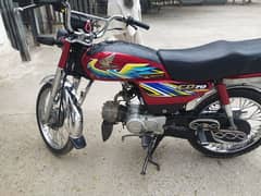 Honda CD 70 model 2020/21 A1 bike safe suthri