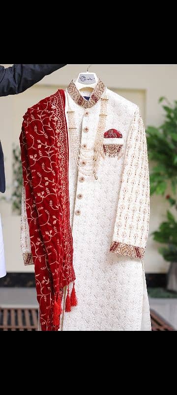 sherwani,#groom#wedding#designer#like brandnew#barkatAli#lahore 4