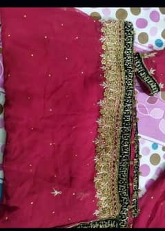 barat bridal sharara good condition only one time used