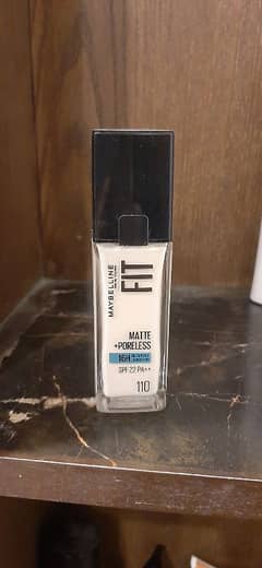 fit me foundation and base