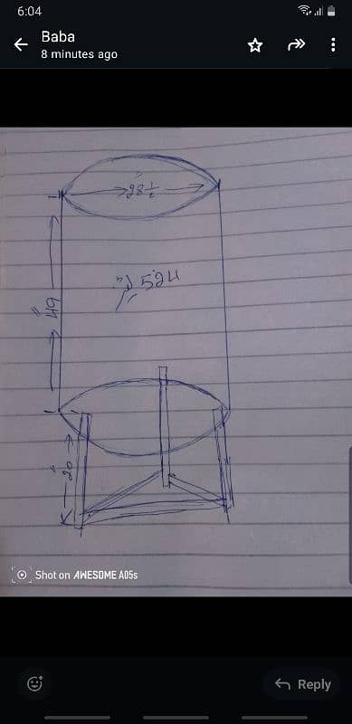 Chemical mixing tank 2