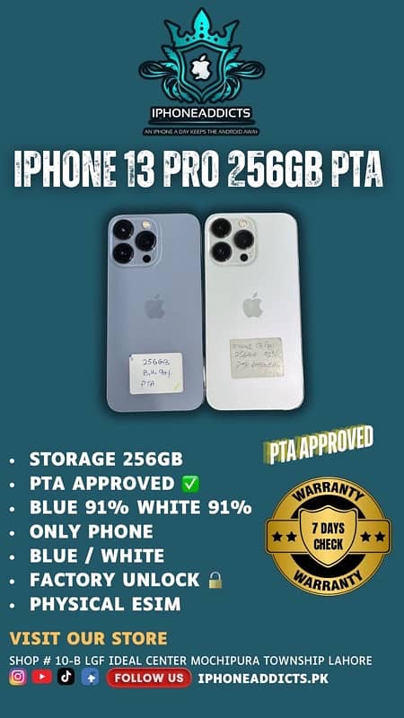 IPHONE TO 16PROMAX PTA APPROVED STOCK AVAILABLE 2