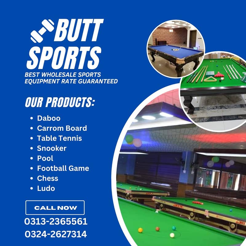 SNOOKER TABLE , TABLE TENNIS, POOL TABLE, BILLIARD TABLE, SNOOKER CUES 9