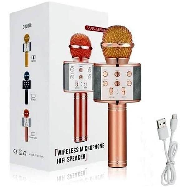 wireless mic with speaker Bluetooth 0