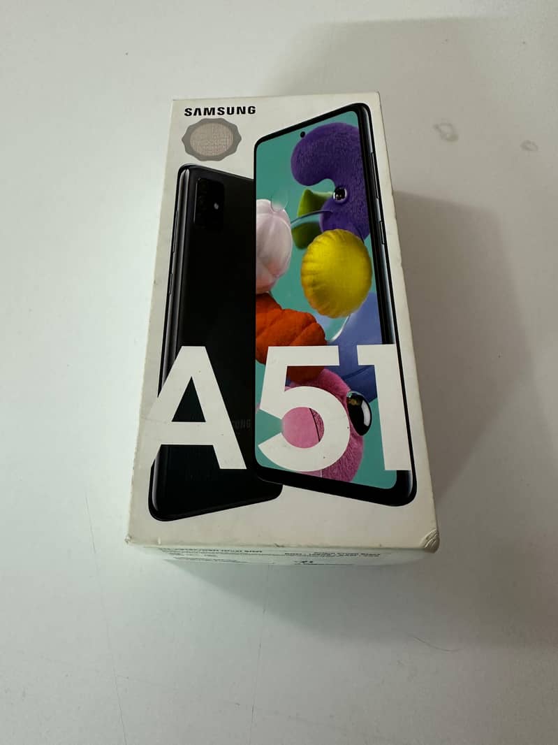 Samsung Galaxy A51 with Box for Sale 0