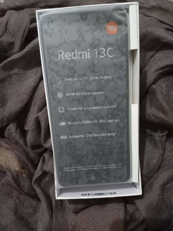 redmi 13c open box used 2 months 2