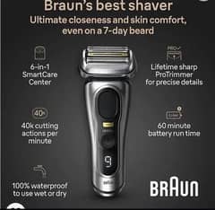 Braun series 9 pro plus shaving machine 6 in 1