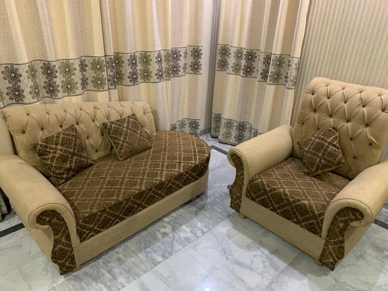 Sofa 7 seater brand new condition for sale 5