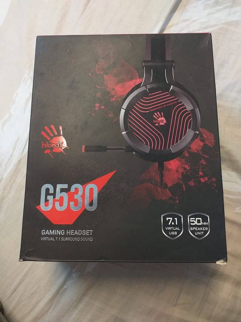 Bloody G530 Virtual 7.1 Surrond Gaming Headphone 7