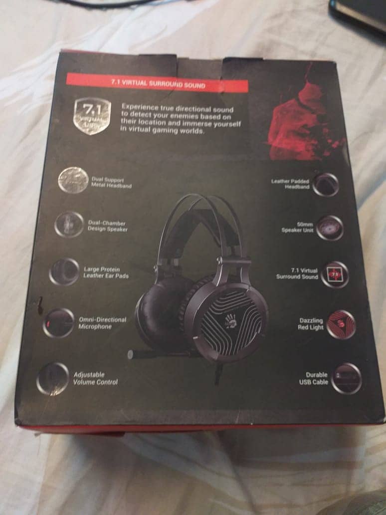 Bloody G530 Virtual 7.1 Surrond Gaming Headphone 8