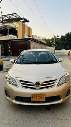 FAMILY USED CAR TOYOTA COROLLA GLI 2012 Urgent sale