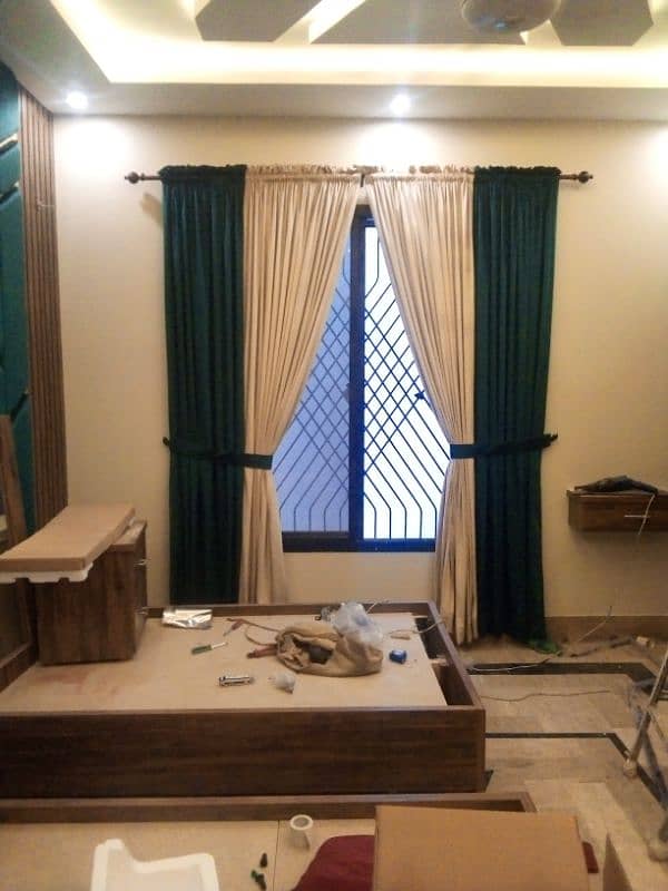 curtain fitting and interior works 1