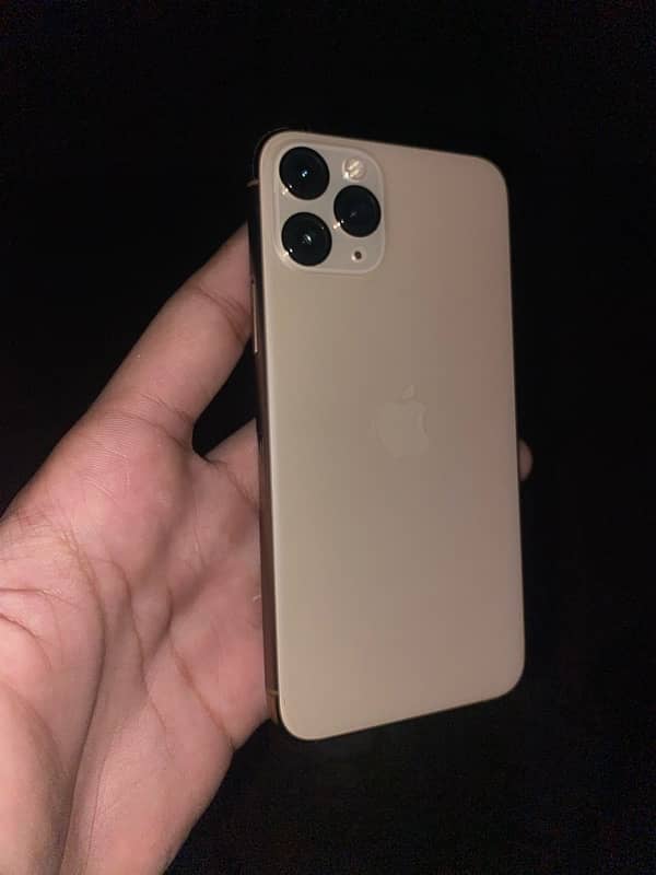 IPhone 11 pro PTA Approved 256 gb battery health 89% golden color 2