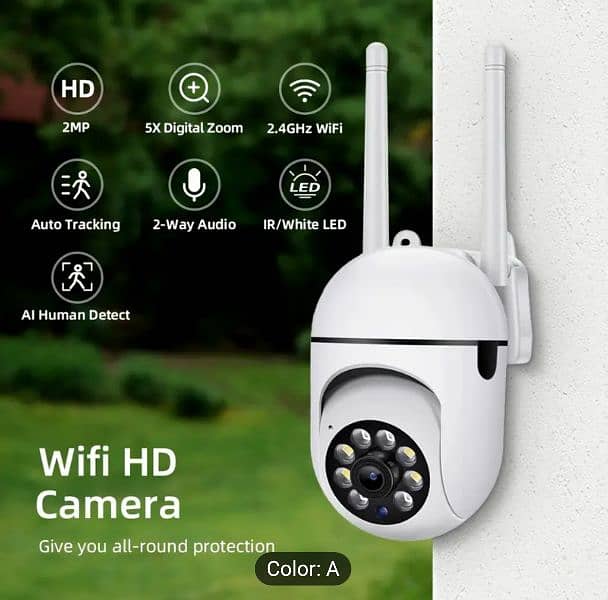 wifi camera with box and accessories 2