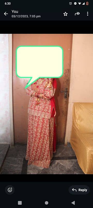 Barat Bridal Lehnga for sell