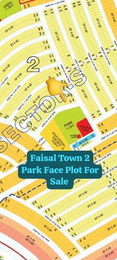 Faisal Town Phase 2 Plot Size 25x50 Park Face Instalment Plot Is Available For Sale