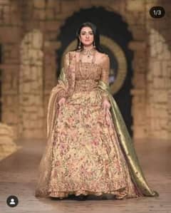 Branded designer Walima maxi Party wear formal wear dress