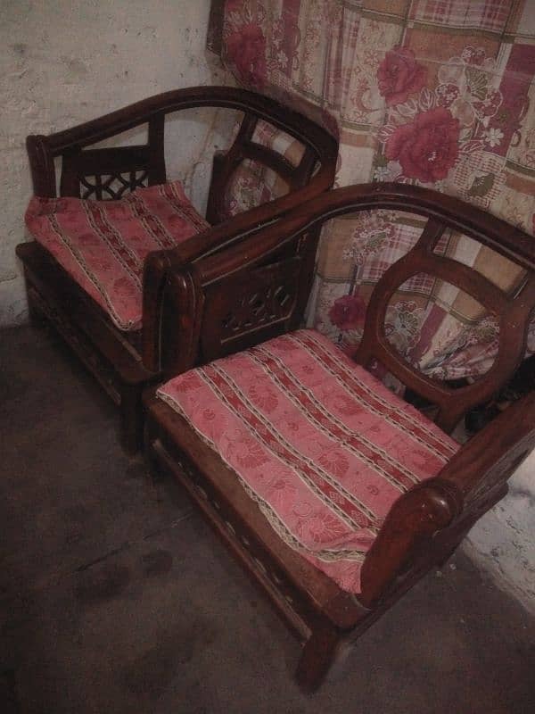 sofa set and bed for sale ha 7