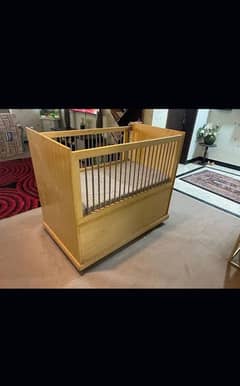 Baby Cot Wooden