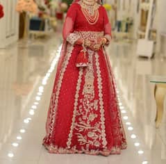 Bridal lengha for beautiful bride