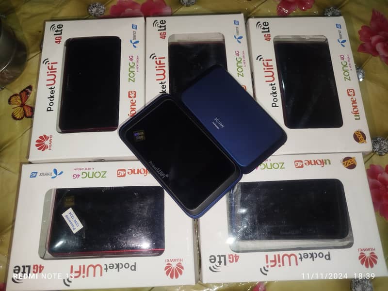 Huawei Pocket 501HW WiFi 300Mbps All Jazz zong ufone sim Working 0