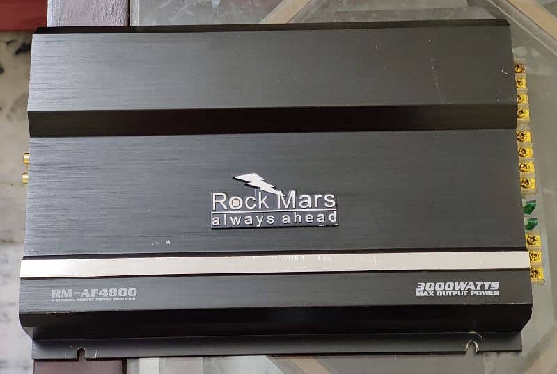 ROCK MARS RM-AF4800 4 CHANNEL MOSFET POWER AMPLIFIER 0