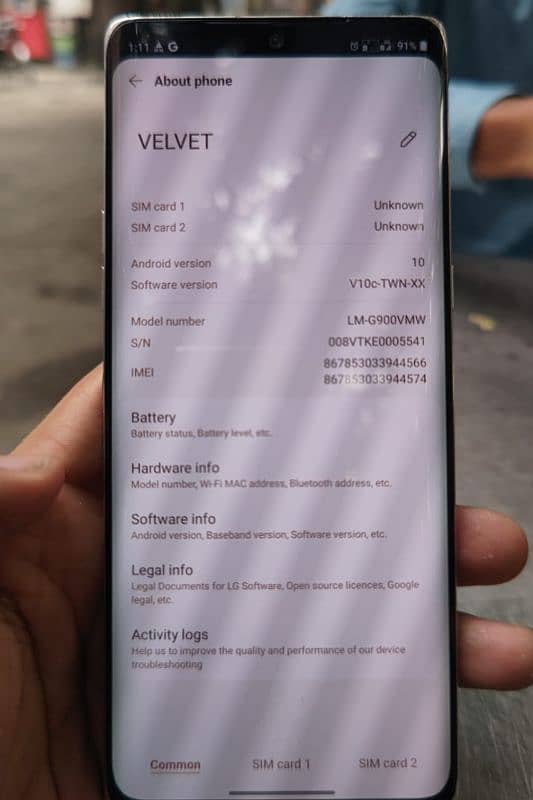 LG Velvet 6/128 3