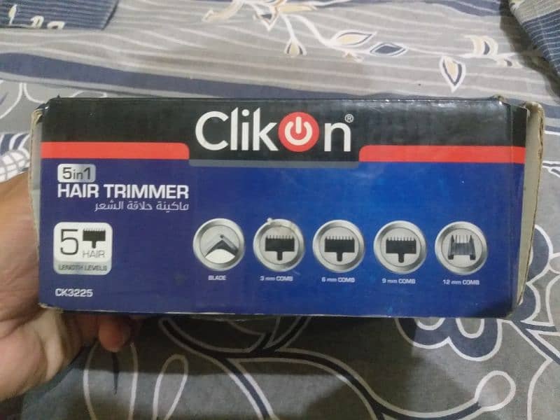 Hair Trimmer ClikÔÑ 1