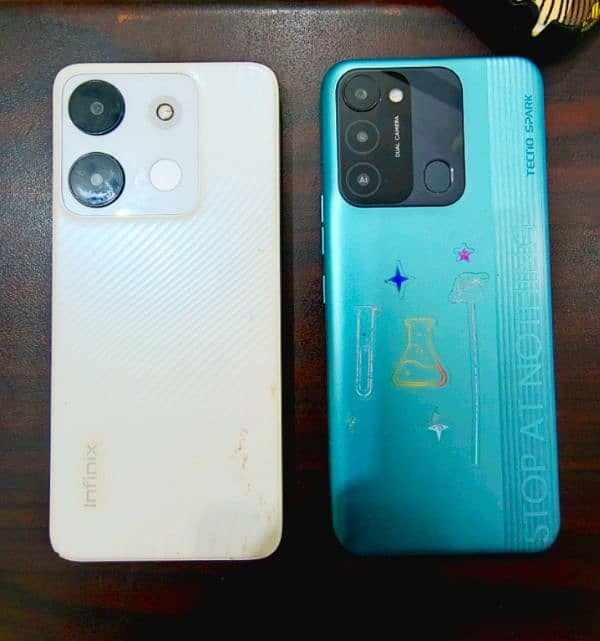 Tecno spark 8c and Infinix smart 7 0