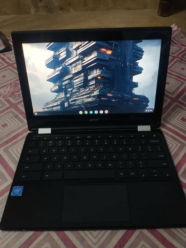 Acer Chromebook model no. R11 360 rotated touch and type 2