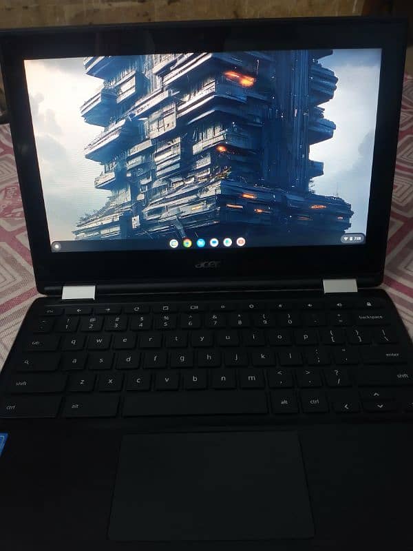 Acer Chromebook model no. R11 360 rotated touch and type 3