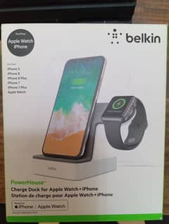 Belkin Powerhouse iPhone and Apple Watch Wireless charging dock