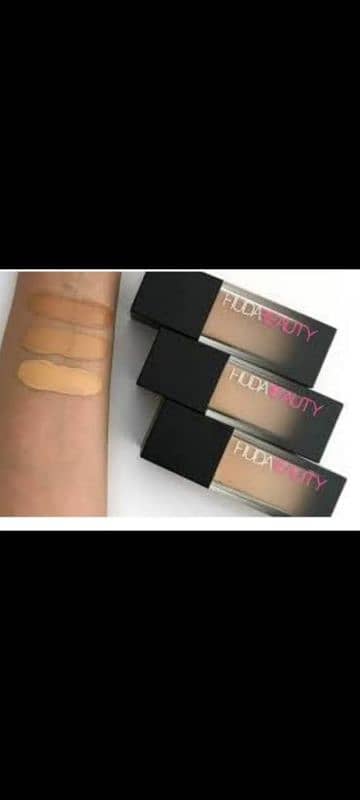 HuDa beauty foundation  100% original Baar code scan 1