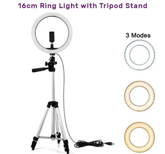 Ring light stand (26 cm) 0