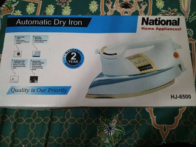 National Seal Box Iron 0