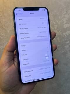 iPhone XS Max 256gb dual sim official pta opproved