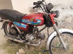 CD 70 motorcycle good condition