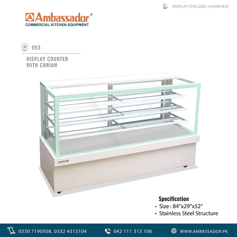 Shawarma counter / BBQ counter / burger counter All Counter ss 5