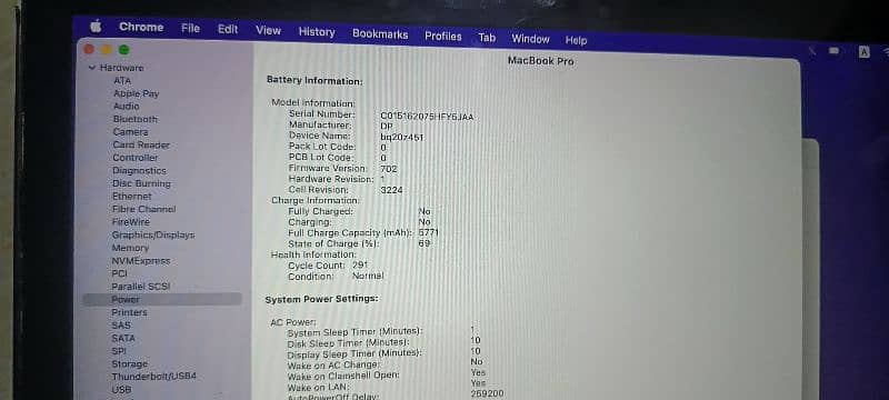 Macbook Pro 2015 13-inch 10/9 Condition 5